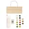 8" x 10" Vintage Flowers Paint-by-Number Kit with Wood Display Hanger by Artist's Loft®